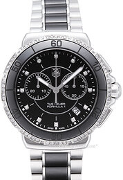 TAG Heuer Formula 1 Steel And Ceramic Chronograph Diamonds CAH1212.BA0862